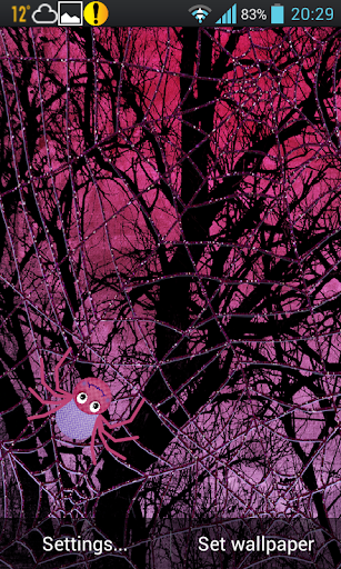 Cartoon Spider Wallpaper Trial