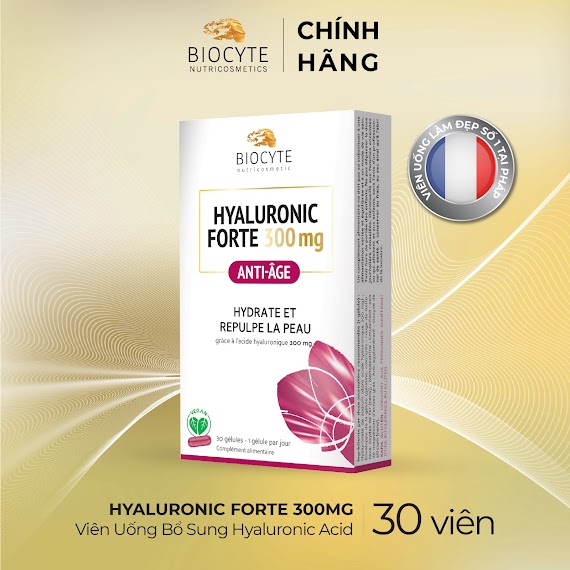 B17 Viên Uống Bổ Sung Hyaluronic Acid - Hyaluronic Forte 300Mg