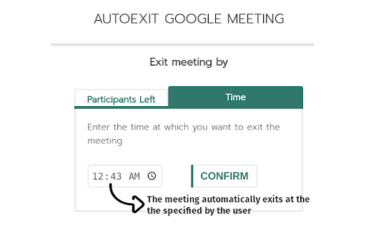 Google Meet AutoExit