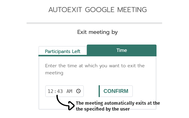 Google Meet AutoExit Preview image 5