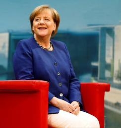 German Chancellor Angela Merkel