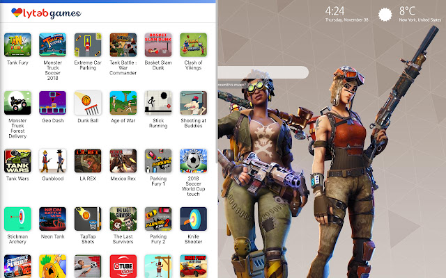 New Fortnite 7 Skins Themes New Tab