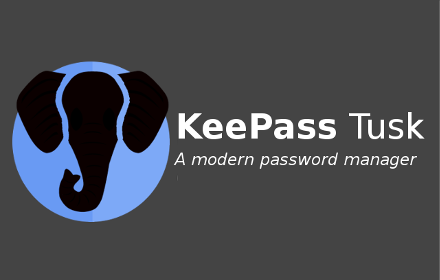 KeePass Tusk - Password Access and Autofill small promo image