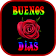 buenos dias flores hermosas gifs icon