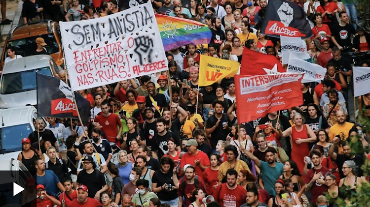 Thousands hold pro-democracy rallies in Brazil