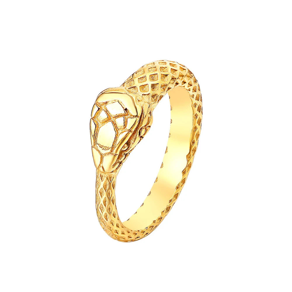 Title 3, Gepersonaliseerde Retro Titanium Stalen Ring