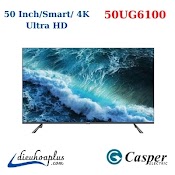 [Miễn Phí Vận Chuyển] Smart Tivi Casper 4K 50 Inch 50Ug6100 Hàng Mới Chính Hãng 100%