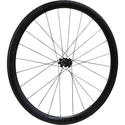 Hope RD40 Front Wheel: 700C, RS4 Centerlock, 24H, Straight Pull Spokes, Black, QR, Carbon Rim