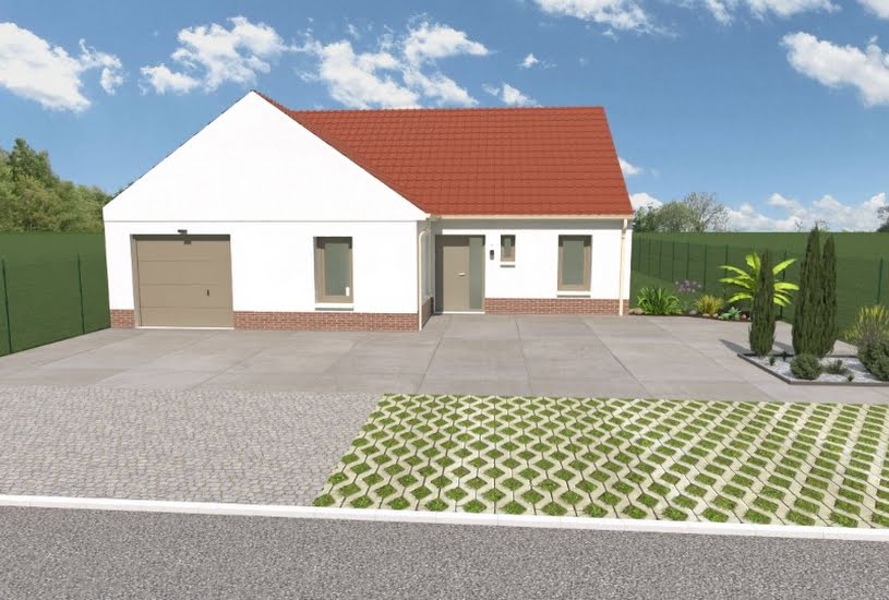  Vente Terrain + Maison - Terrain : 455m² - Maison : 105m² à Hénin-Beaumont (62110) 