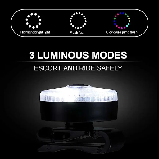 Portable Pet Collar Light Dog Led Light Lamp Tag USB Rechargeable 3 Light Modes for Safety Walking Anti-lost Dog Harness