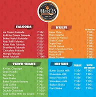 Hariom Falooda And Shake menu 1