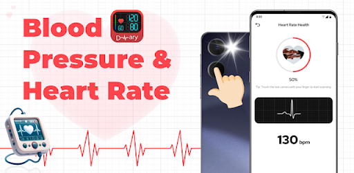 Blood Pressure Diary - BP & HR