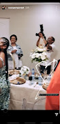 Cassper and his missus threw a baby baptism for their little one.