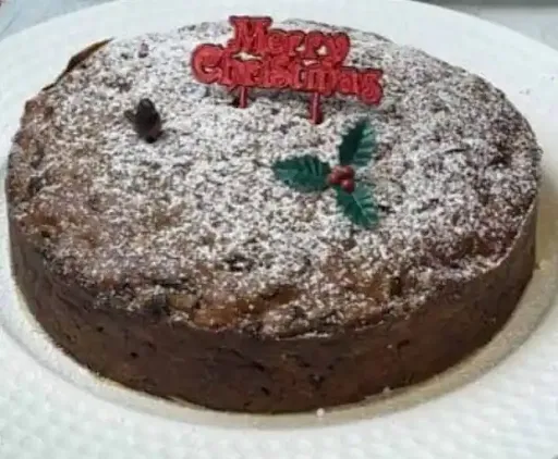 Eggless Christmas Cake