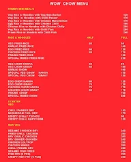 Wow Chow menu 2