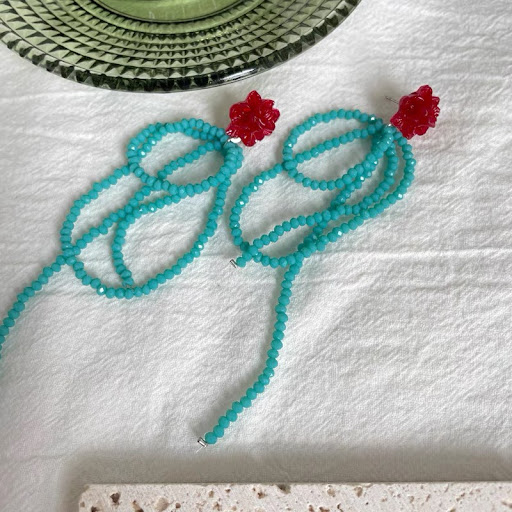 Title 4, Womens Fashion Handmade Beaded Earrings. Artis...