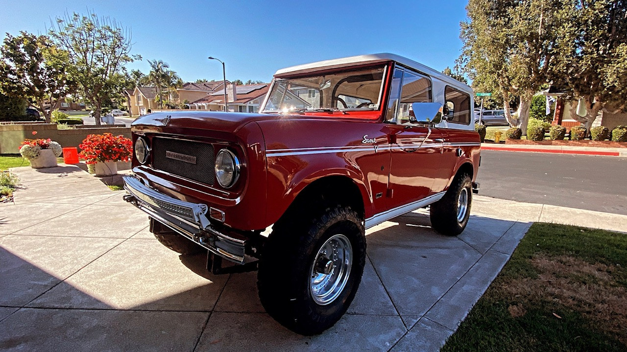 International Harvester Scout Hire Orange