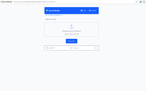ResumeWright screenshot 1