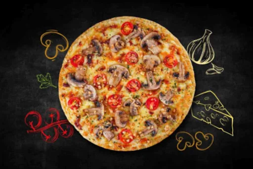 Vampire Slayer Shroom Thin Crust Pizza