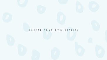 Create Your Own Reality - Facebook Cover Photo template