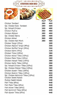 Manjeet Chicken Corner Restaurant menu 5