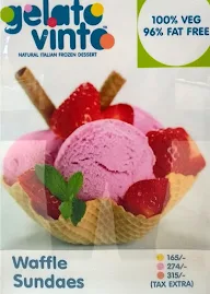 Gelato Vinto menu 1