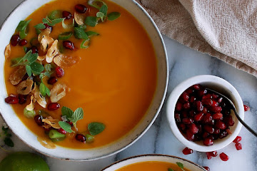 Thai Coconut Sweet Potato Soup