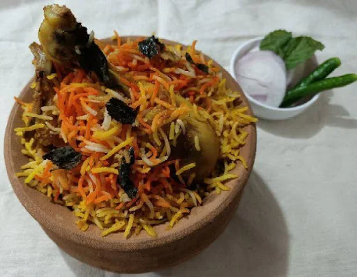 Hyderabadi Handi Chicken Dum Biryani