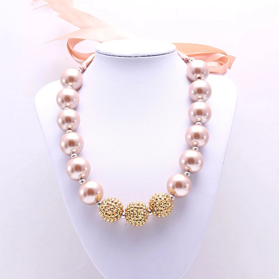 Bandage Golden Pearl Kinderketting Europa en Amerika veilige en stijlvolle kindersieraden perfect cadeau voor meisjes en jongens