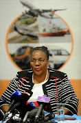 March 13,2017. Transport Minister  Dipuo   Peters  has appointed an interim board for Prasa, despite axed board chairman Popo Molefe’s court action. Pic Veli Nhlapo © Sowetan