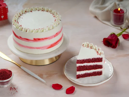 Red Velvet Eggless Cake