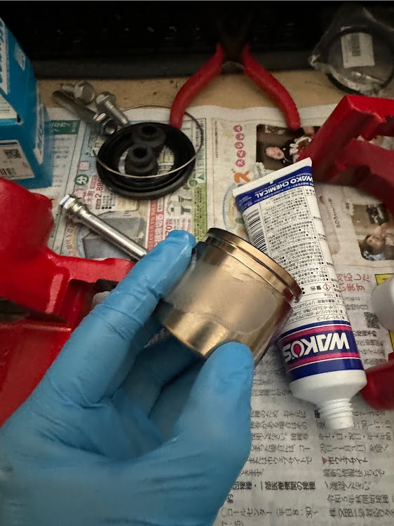 MR-SのDIY・ブレーキキャリパーOH・ブレーキオーバーホールに関するカスタム事例の投稿画像8枚目