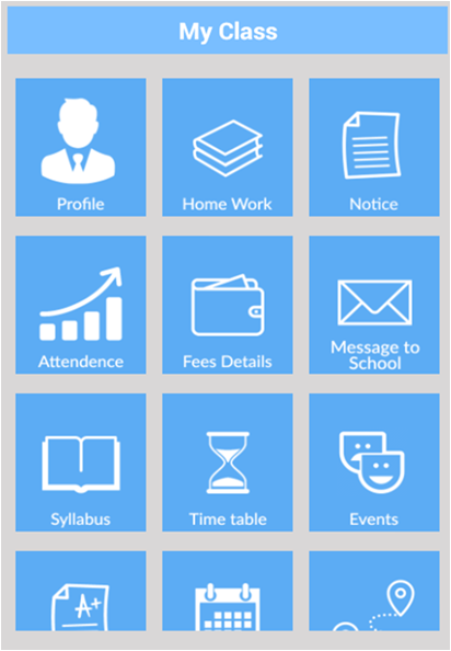 Android application ParentHub screenshort