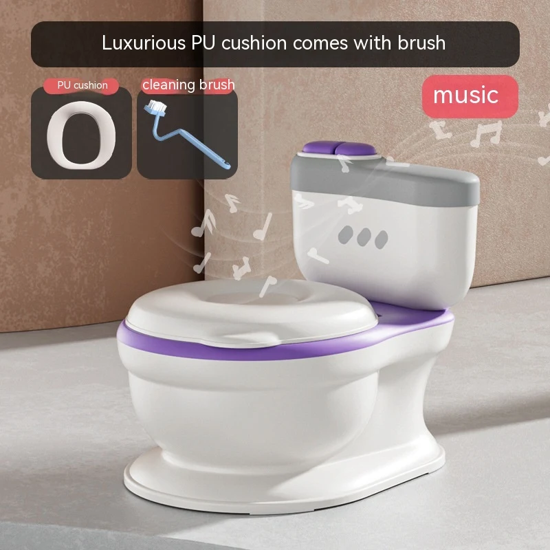 Orinal Portátil de Simulación para Niños Cubo Perfecto para Viajes y Entrenamiento para Ir al Baño Fácil de Limpiar y Usar