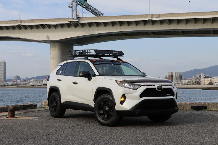 RAV4のナンバーレス・小さなキャンギャル・禁煙2ヶ月🚭・娘とデート・一眼レフ初心者に関するカスタム事例の投稿画像1枚目