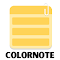 Item logo image for ColorNote for PC, Windows or Mac - Free Theme