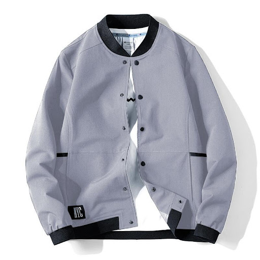 Title 9, Mens Jacket Short Baseball Collar and Stand Co...