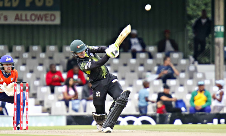 Matthew Breetzke of the Warriors during the CSA T20 Challenge semi-final against Cape Cobras at Buffalo Park on May 1, 2019 in East London, South Africa.