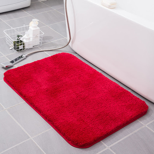 Title 9, Home Flocking Carpet Floor Mats, Absorbent, Non...