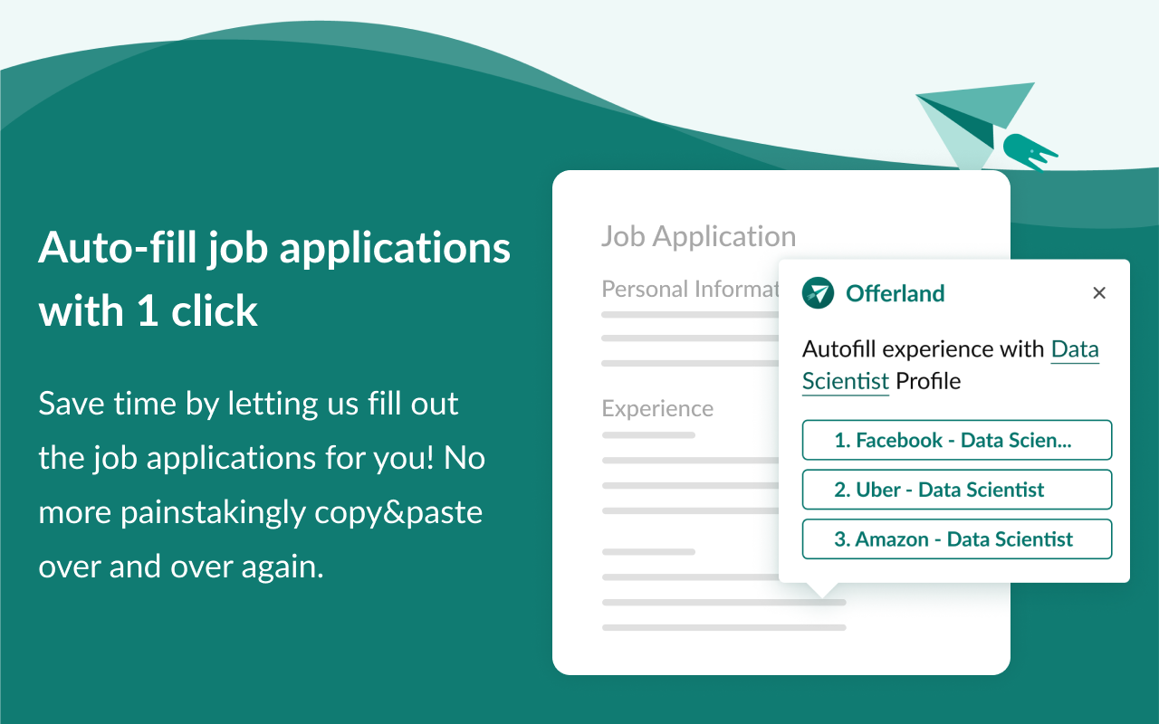 Offerland: Autofill and Track your jobs Preview image 3