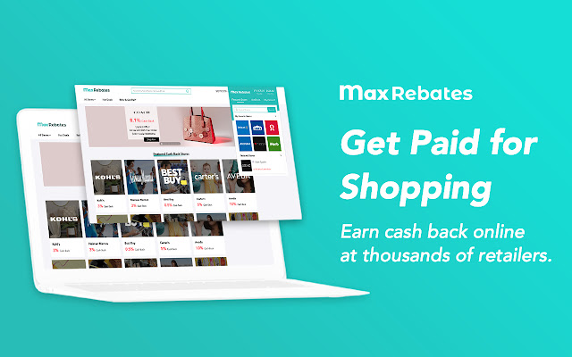 MaxRebates: Get Paid for Shopping chrome extension