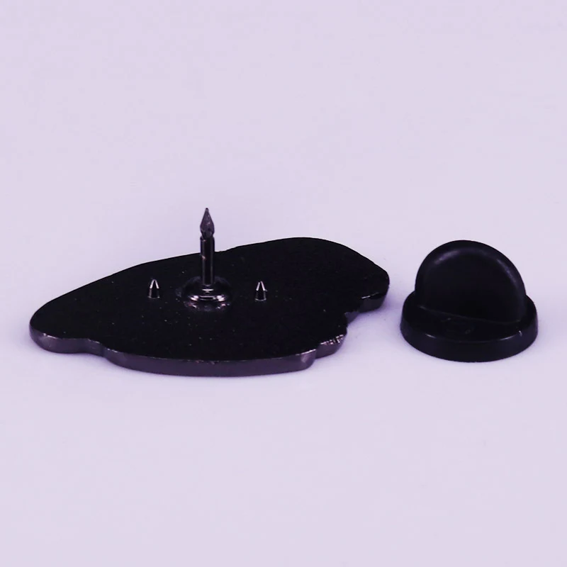Title 1, Schattige duif broche, grappige dieren badge. V...