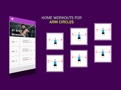 Home Workouts : GYM Body building Screenshot