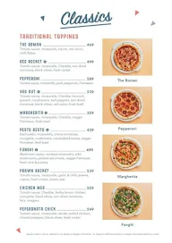 Jamie's Pizzeria By Jamie Oliver menu 1