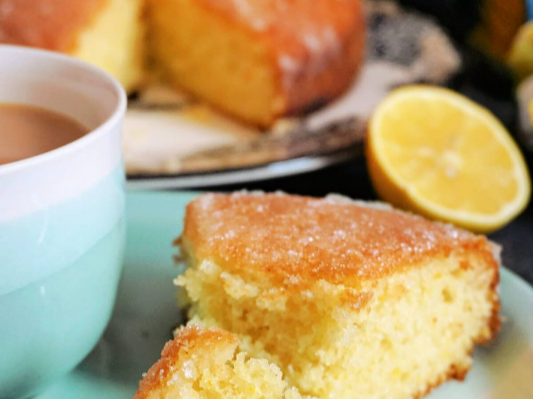 Lemon sponge cake