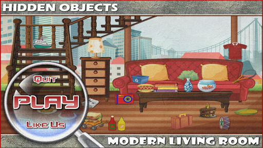 Hidden Objects Livingroom Fun