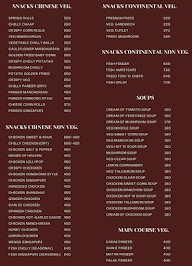 JW Solitaire Restaurant menu 4