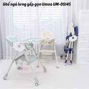 Ghế Ăn Dặm Umoo 05145 , V - Baby Nằm Ngả Có Bánh Xe Gấp Gọn Giá Rẻ. Ghế Ăn Dặm Cho Bé