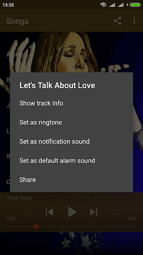Celine Dion OFFLINE Songs