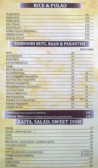 Gurbax Dhaba menu 4